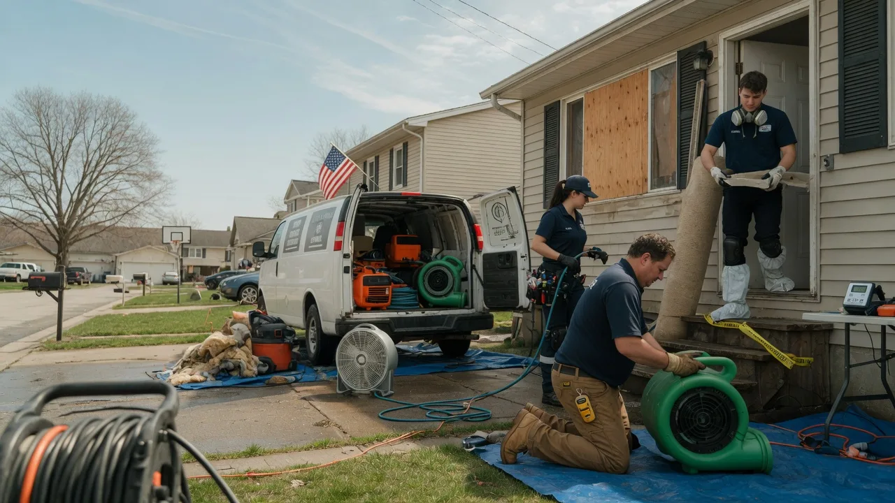Water Damage Restoration in Frenchville, ME near me